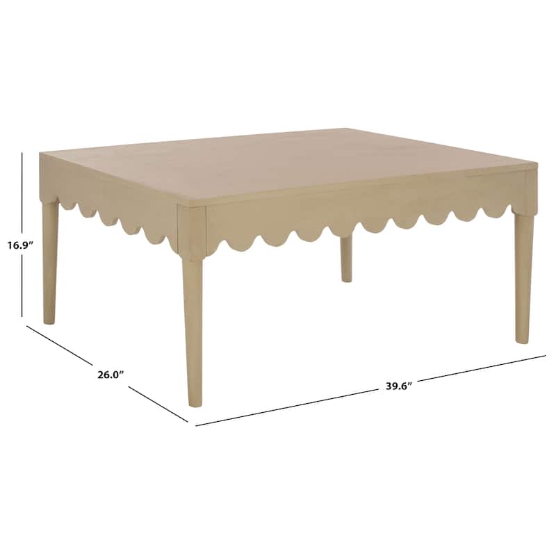 SAFAVIEH Home Neha Coffee Table - 40"W x 26"D x 17"H