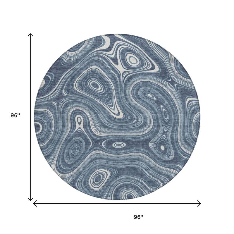 HomeRoots Geometric Transitional Rectangle Outdoor Rug