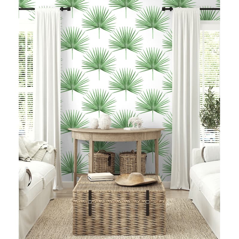 Harry & Grace Pacific Palm Peel and Stick Wallpaper