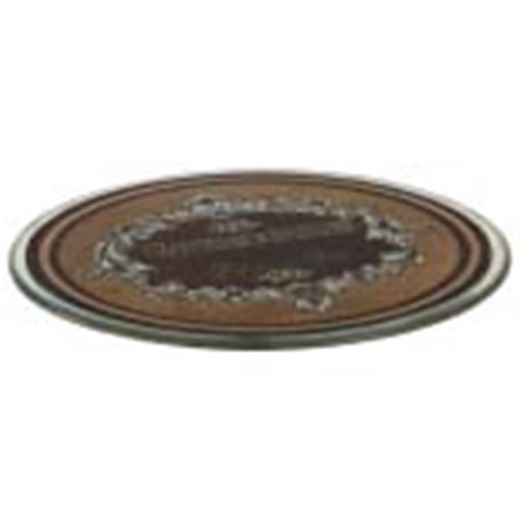 Lg. Glass Decorative Plate- A - A