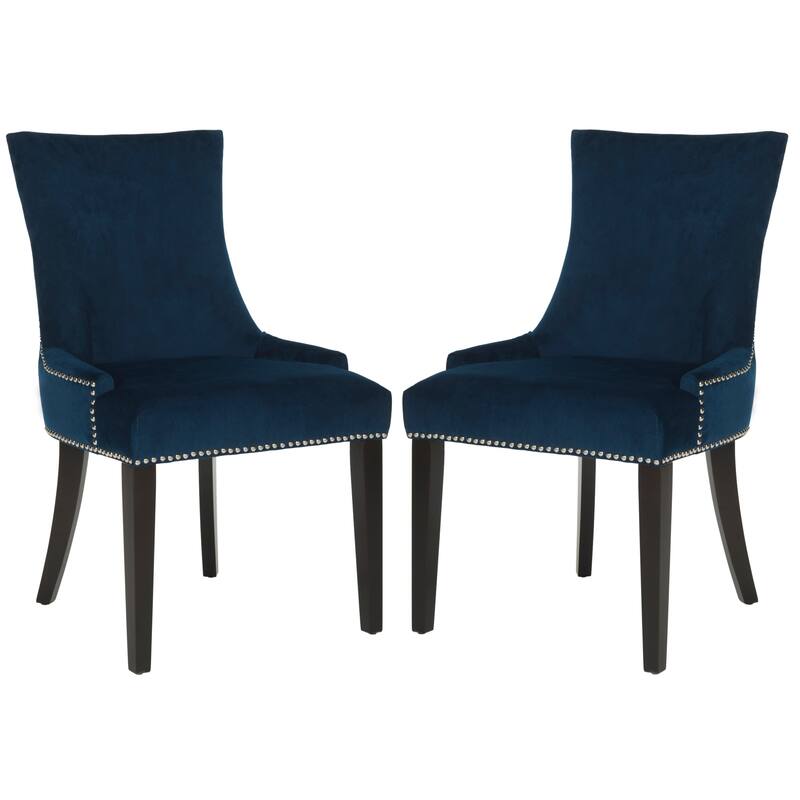 SAFAVIEH Lester Dining Chair (Set of 2) - 24"W x 25"D x 39"H
