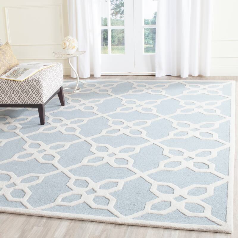 SAFAVIEH Handmade Cambridge Barbra Modern Wool Rug