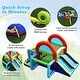 preview thumbnail 7 of 6, Costway Inflatable Bounce House Kids Bouncy Jumping Castle w/ Dual - See Details