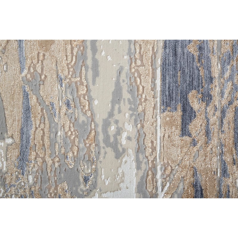 Grand Bazaar Corben Machine Made Abstract Transitional Area Rug