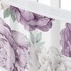 preview thumbnail 5 of 4, Sweet Jojo Designs + BreathableBaby Breathable Mesh Crib Liner Pad Lavender Purple Boho Shabby Floral Girl Bohemian Watercolor