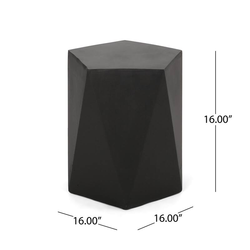 Apollo Outdoor Modern Side Table by Christopher Knight Home
