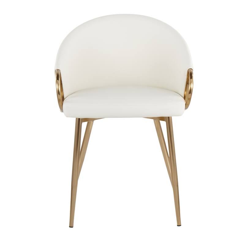 Silver Orchid Battista Upholstered Chair - Set of 2