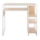 Option Natural Wood/White Metal