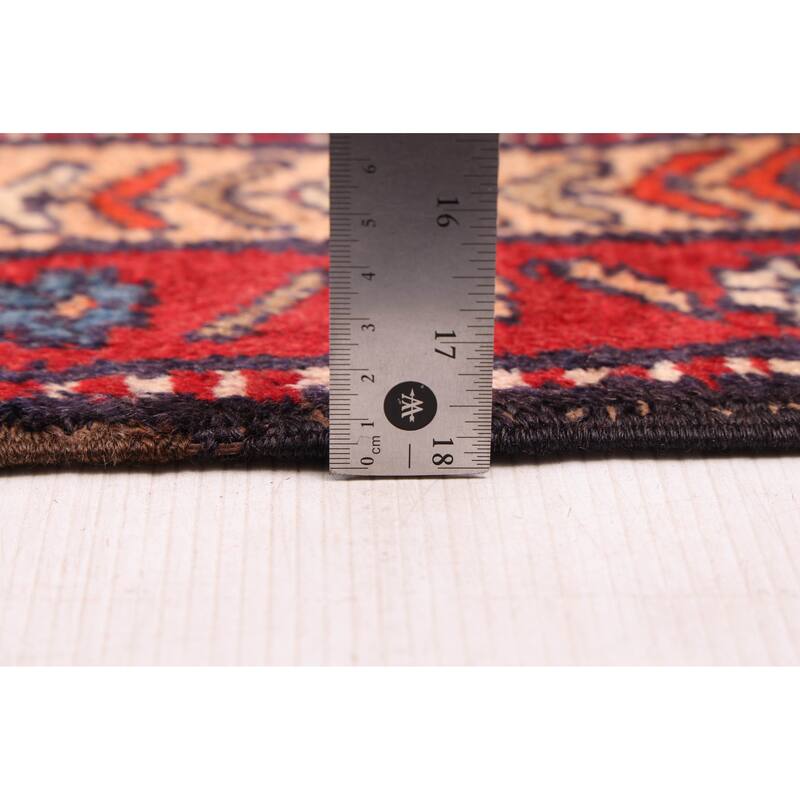 ECARPETGALLERY Hand-knotted Konya Anatolian Dark Navy Wool Rug - 4'2 x 10'4