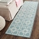 preview thumbnail 24 of 29, Martha Stewart by SAFAVIEH Square Dance Wool/ Banana Silk Rug