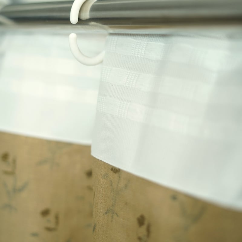 Fabdivine Handmade Block Print Floral Curtain Perfect for Room or Window Décor