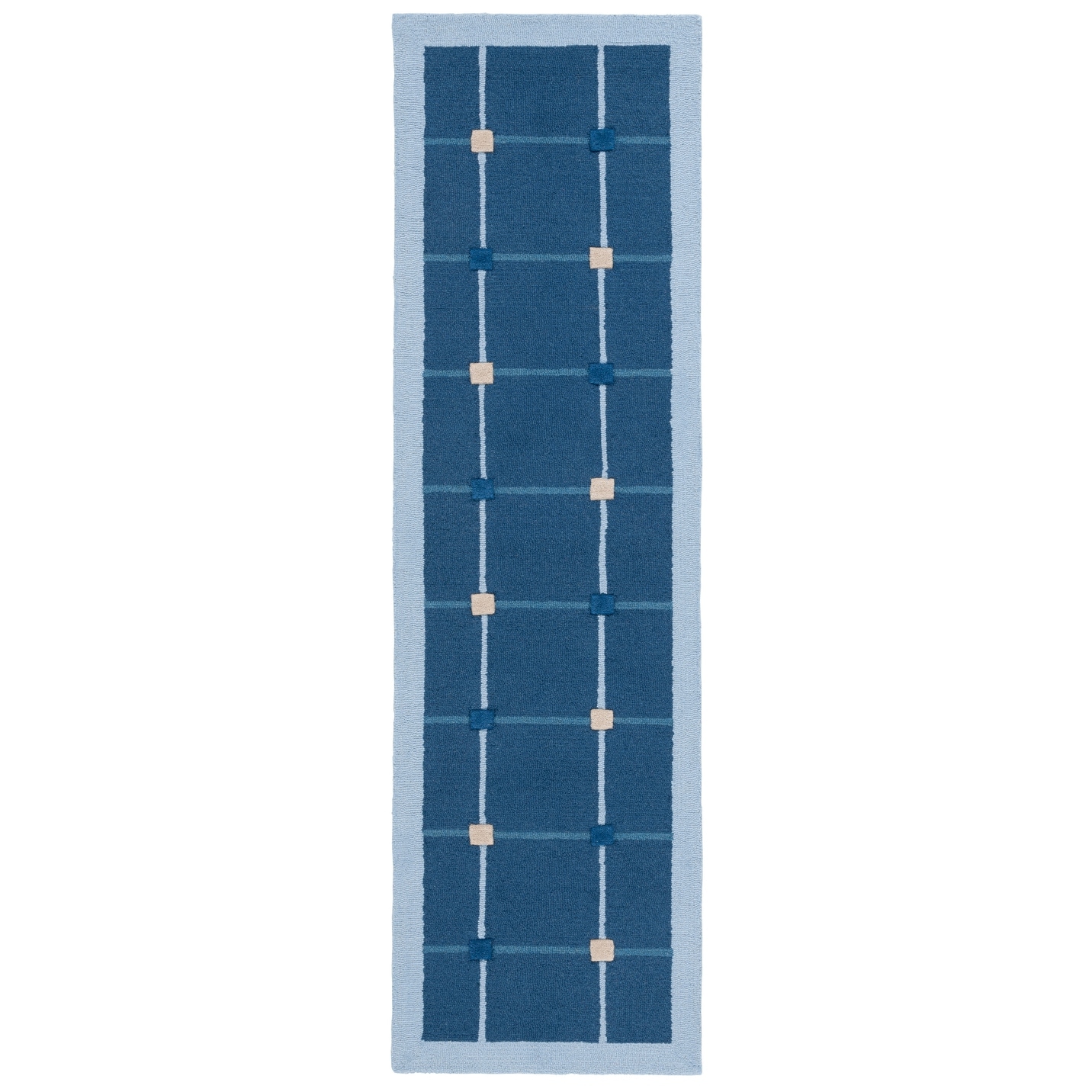 SAFAVIEH Handmade Lozena Checkered Wool Rug - Stylish Decor