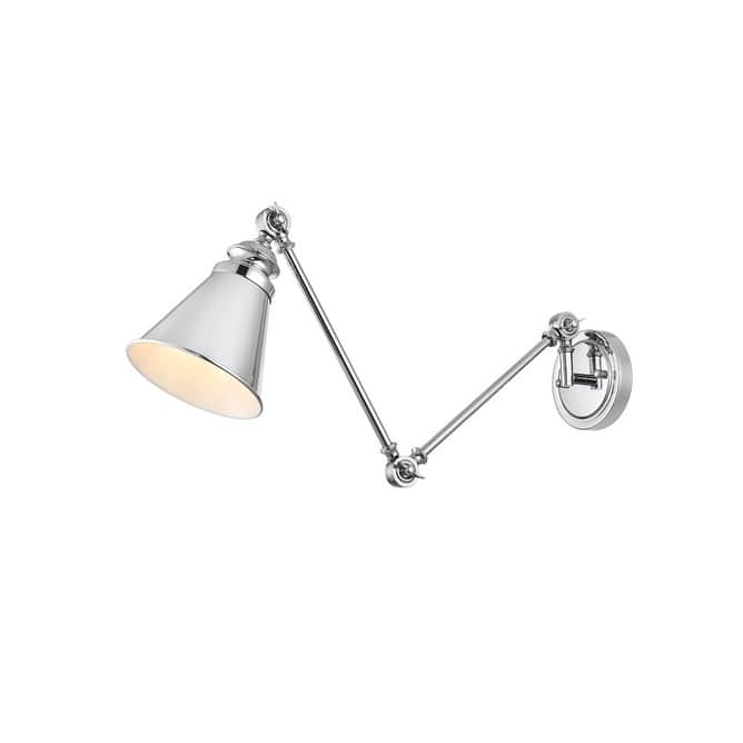 Elegant Lighting LD7323W6 Vesa 18" Tall Bathroom Sconce - Chrome