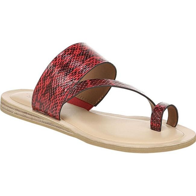 franco sarto red sandals