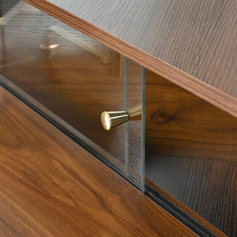 Corner Makeup Vanity Desk With Mirror