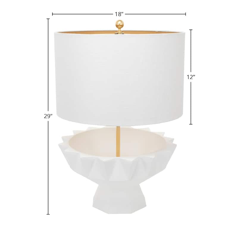 Kubrick Table Lamp with Linen Lamp Shade