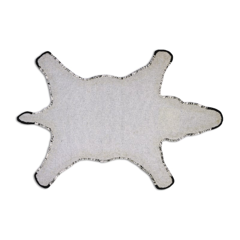Fabstyles Animal Wool Printed Area Rag Rug Living Room, Hallway