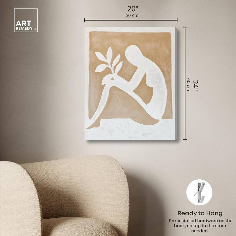 Pale Sentinel Canvas by Art Remedy, Gallery Wrapped