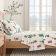 preview thumbnail 33 of 56, Linery & Co. Christmas Turkish Cotton Double-Brushed Flannel Bed Sheet Set King - Christmas Elves