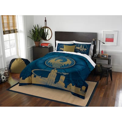 Fantastic Beasts Skyline FullQueen Comforter with 2 Shams