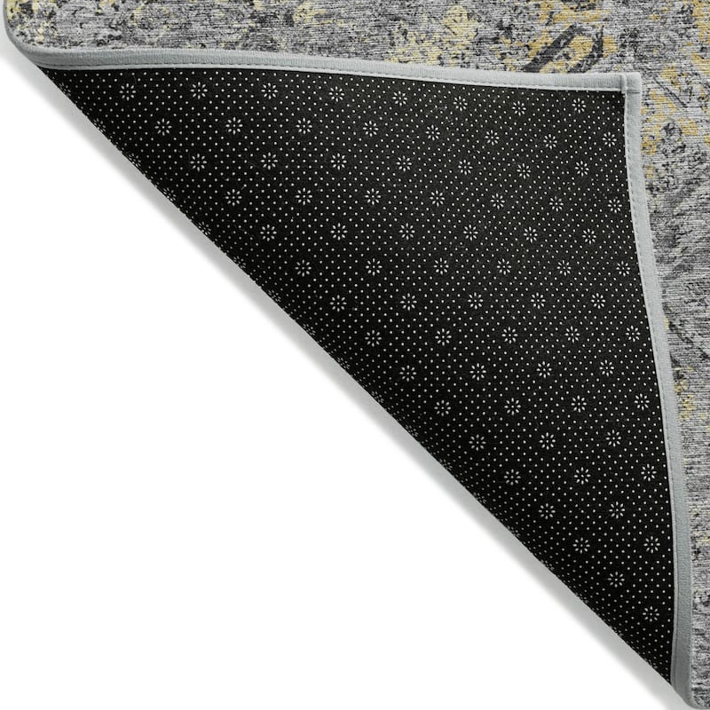 HomeRoots Geometric Transitional Rectangle Outdoor Rug