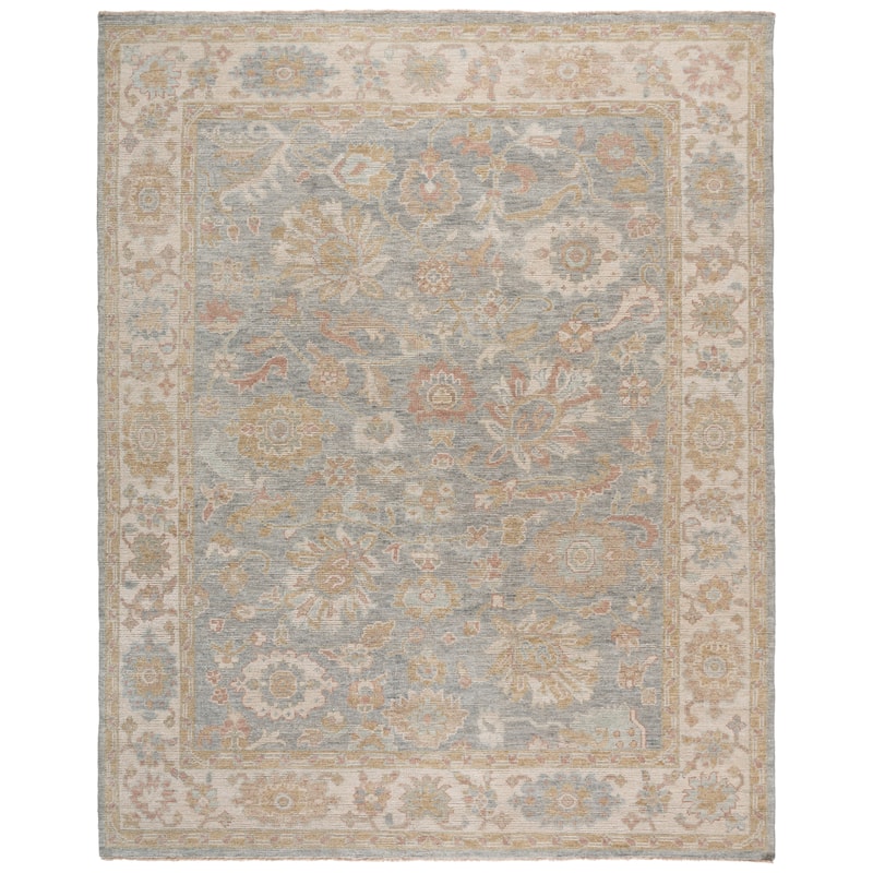 SAFAVIEH Hand-Knotted Izmir Christelle Wool & Viscose Rug