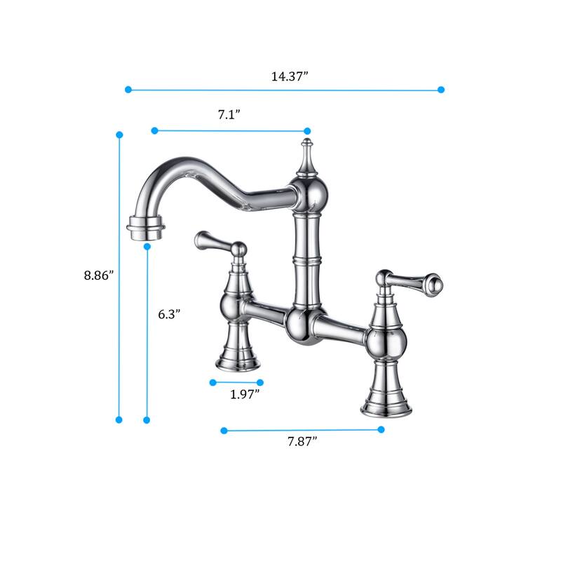 Widespread Twohandle Copper Bathroom Faucet Bed Bath & Beyond 36783881