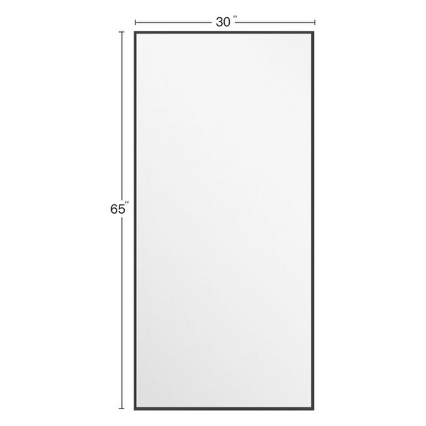 Modern Large Rectangular 71" Full-Length Floor Mirror