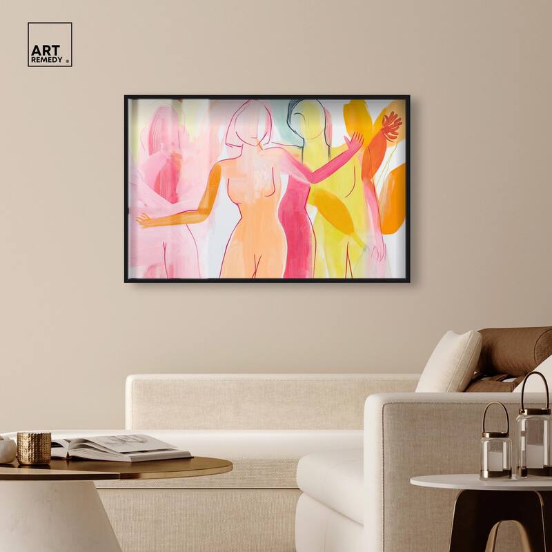 Three Graces Shadowbox by Art Remedy