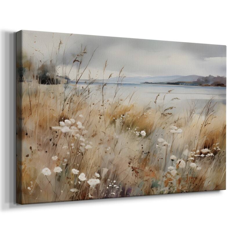 Vintage Landscape -DCCCLVI -Gallery Wrapped Canvas - 18x27