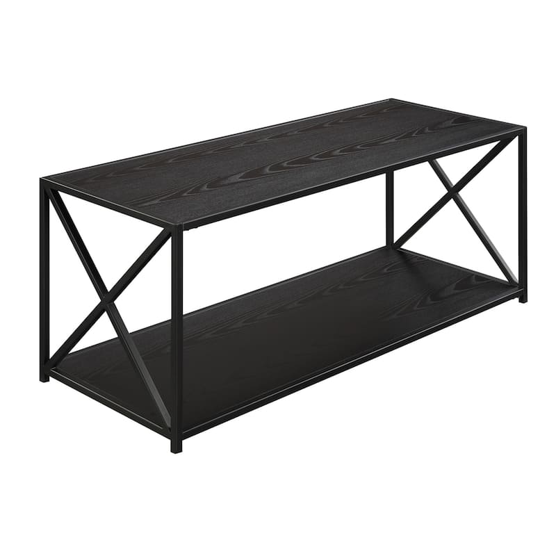Convenience Concepts Tucson Coffee Table with Shelf