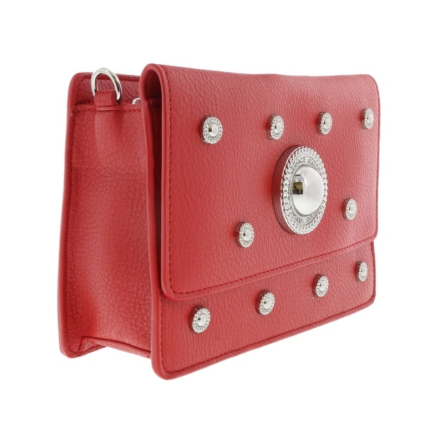 Shop Versace EE1VQBBR6 E500 Red Crossbody Bag - On Sale - Free Shipping Today - Overstock - 25601768