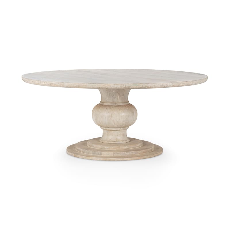Classic Home Hera Mango Wood Round Dining Table
