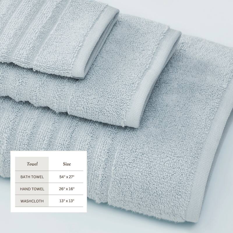 Linery & Co. Combed Cotton Bath Towel Set