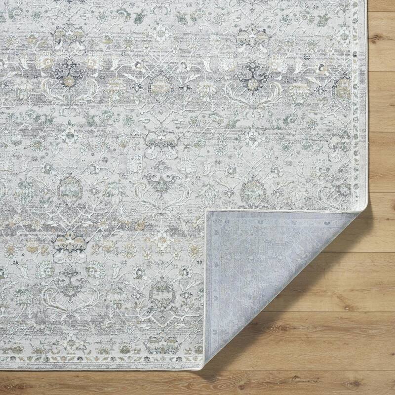 Livabliss Lorenz Traditional Medallion Area Rug