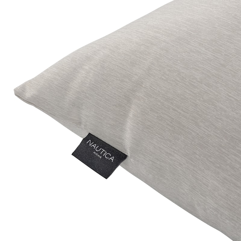 Nautica Home Charcoal Fusion Pillow - Heathered Grey - On Sale - Bed ...