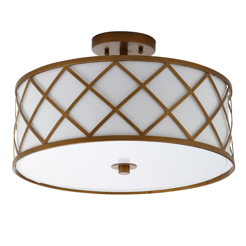 Link Metal LED Flush Mount, by JONATHAN Y