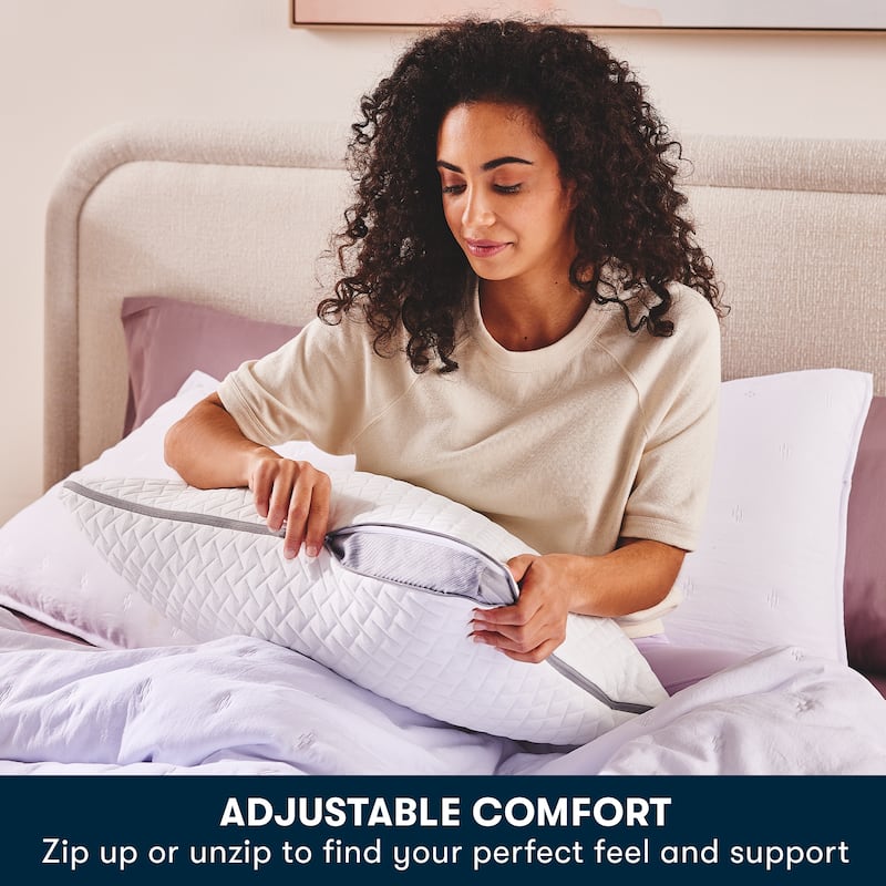 Serta Layered Luxury Gel Memory Foam Pillow