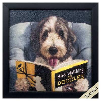 Propac Images Ornithology for Doodles Textured Wall Art - Multi-Color
