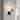 Aubrie Black Finish Wall Sconce with Crystal Flower Shade and Teardrop Pendants