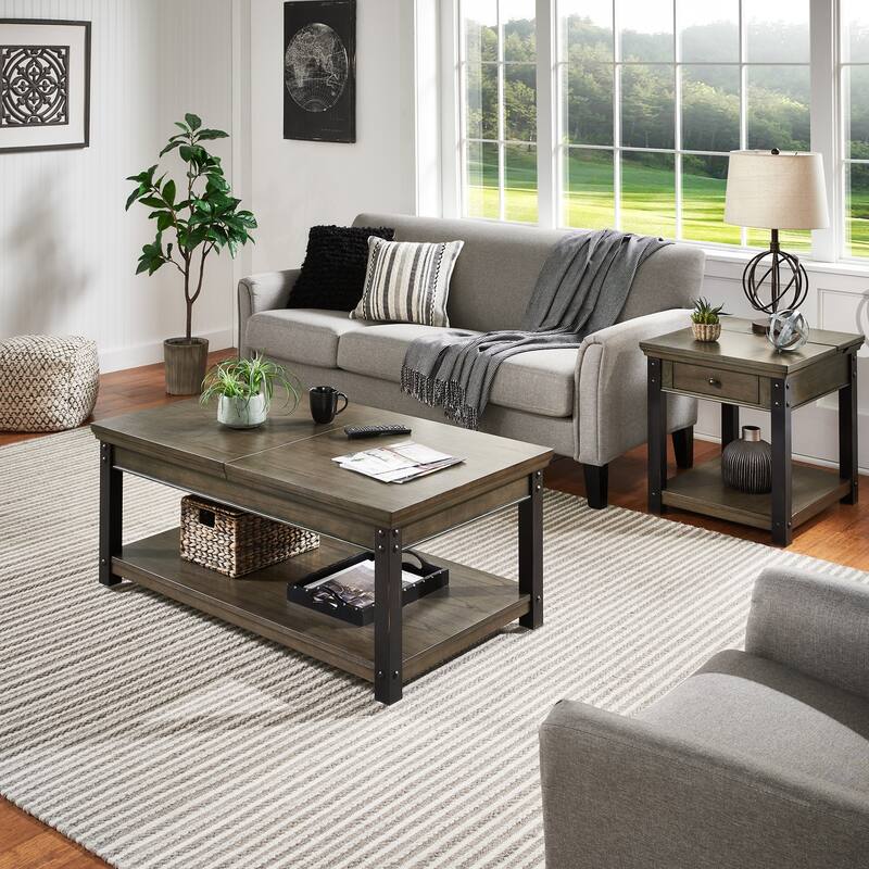 Richter Wood Finish Table Set by iNSPIRE Q Classic