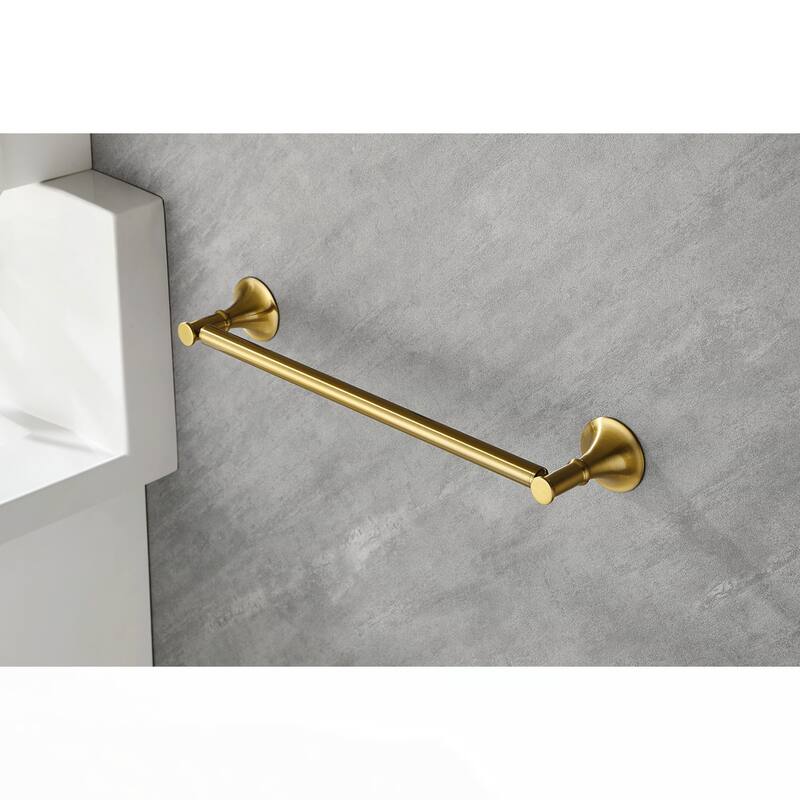 6 Piece Bathroom Towel Rack Set Wall Mount
