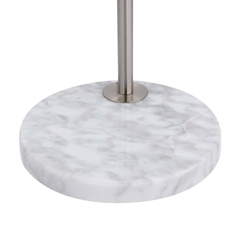GetLedel 72-inch Modern Arch Floor Lamp with White Marble Base