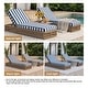preview thumbnail 86 of 112, Patio Recline Chairs Adjustable Chaise Lounge with Cushions (Set of 2)