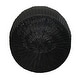 preview thumbnail 8 of 6, Household Essentials Handwoven Resin Barrel Side Table Storage Container