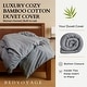 preview thumbnail 7 of 22, BedVoyage viscose from Bamboo Cotton Duvet Cover