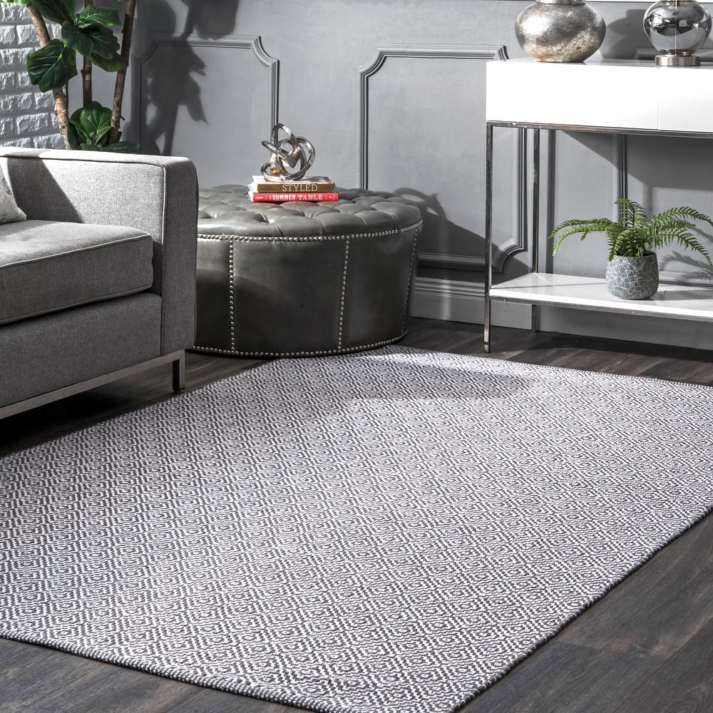Nuloom Lorretta Geometric Cotton Area Rug