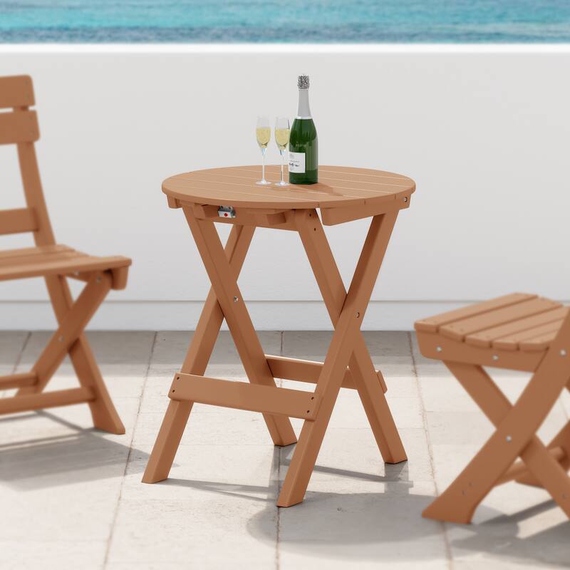Laguna Patio Round Folding Dining Table