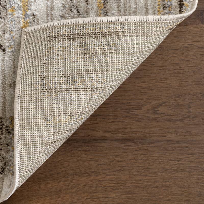 Nuloom Maemi Abstract Machine Washable Area Rug