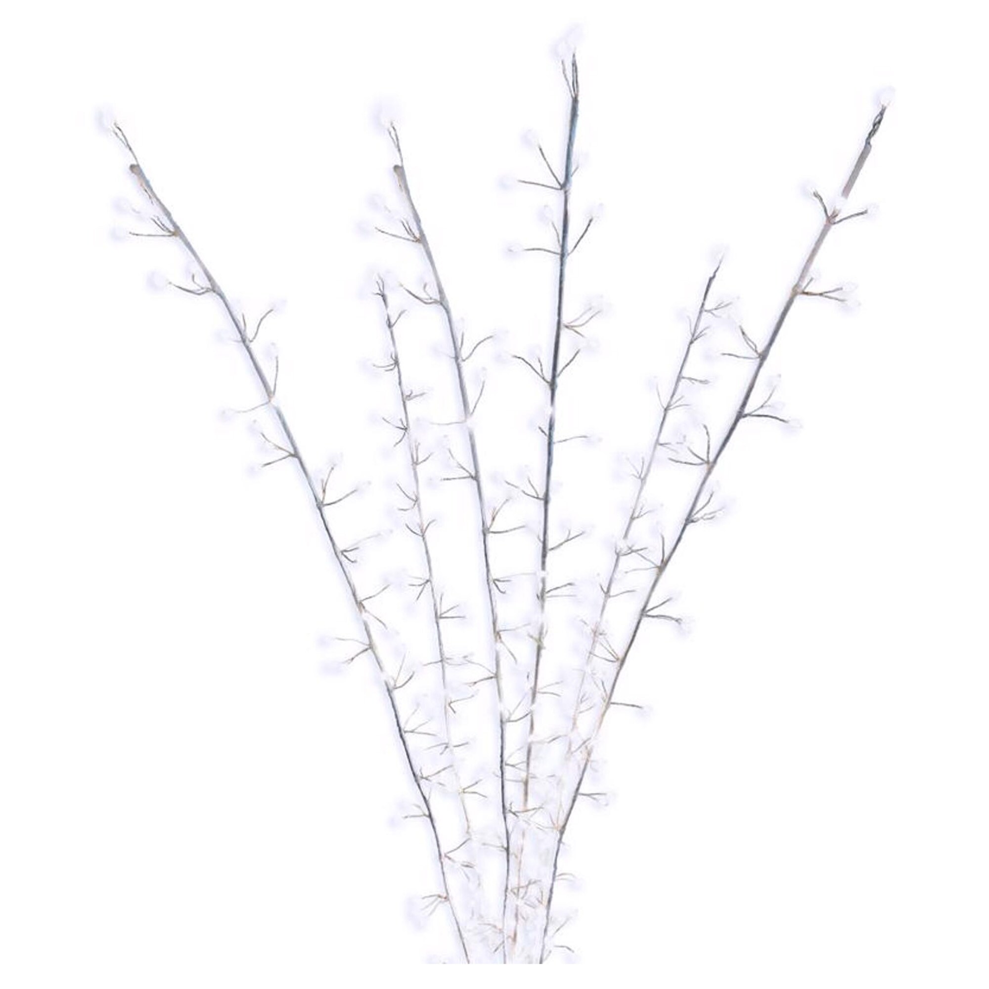 Celebrations LED Pure White Lighted Branches 38 in. Yard Decor